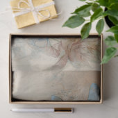 Papier Mousseline Bleu 11 (Cadeau)