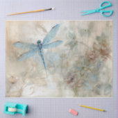 Papier Mousseline Bleu 11 (Artisanat)