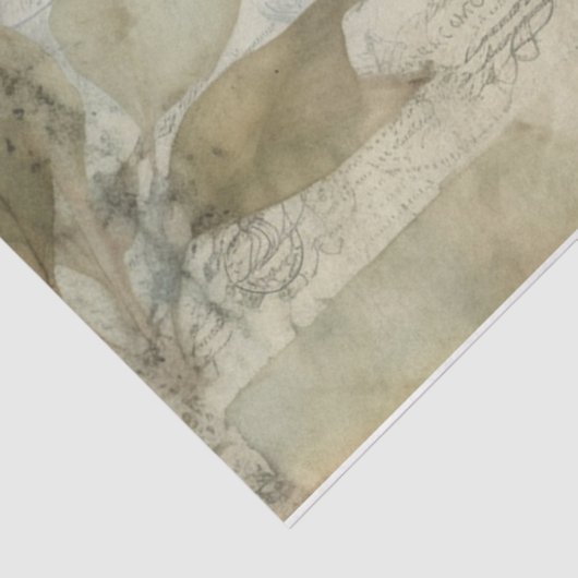 Papier Mousseline Bleu 12 (Détail)