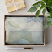 Papier Mousseline Bleu 13 (Cadeau)