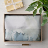 Papier Mousseline Bleu 15 (Cadeau)
