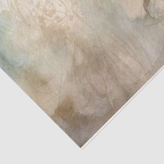 Papier Mousseline Bleu 9 (Détail)