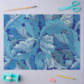 Papier Mousseline Bleu Acanthus (Artisanat)