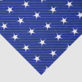 Papier Mousseline Bleu blanc et Gris Gris Gris Motif moderne (Détail)