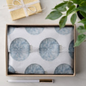 Papier Mousseline Bleu Blanc Noël Snowflakes Ornements (Cadeau)