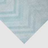 Papier Mousseline Bleu Chevron (Détail)