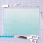 Papier Mousseline Bleu de ciel Ombre (Artisanat)