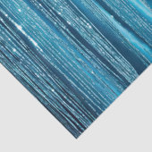 Papier Mousseline Bleu de verre d'Aqua (Détail)
