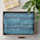 Papier Mousseline Bleu de verre d'Aqua (Cadeau)