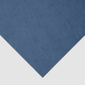 Papier Mousseline Bleu denim uni texturé (Détail)