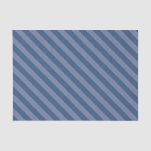 Papier Mousseline Bleu diagonale (Recto)