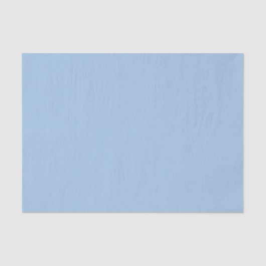 Papier Mousseline Bleu doux d'hiver (Recto)