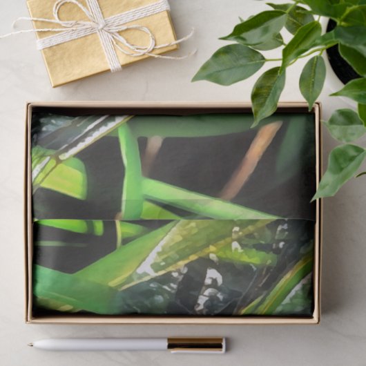 Papier Mousseline Bleu Dragonfly Shimmering Wings Peinture (Cadeau)