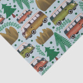 Papier Mousseline Bleu du champignon boisé (Détail)