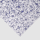 Papier Mousseline Bleu éperon blanc (Détail)