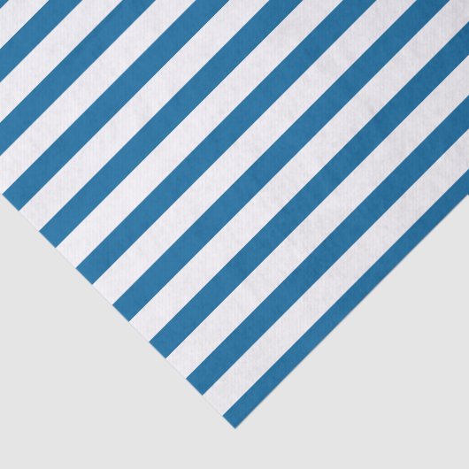 Papier Mousseline Bleu et blanc (Détail)