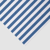 Papier Mousseline Bleu et blanc (Détail)
