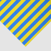 Papier Mousseline Bleu et jaune (Détail)