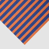 Papier Mousseline Bleu et orange (Détail)