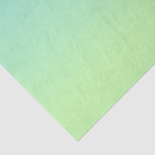 Papier Mousseline Bleu et vert (Détail)