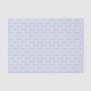 Papier Mousseline Bleu fait sur commande de bigorneau sur floral