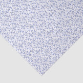 Papier Mousseline Bleu fait sur commande de bigorneau sur floral (Détail)