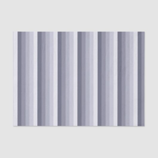 Papier Mousseline Bleu gris rayures (Recto)