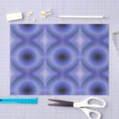 Papier Mousseline Bleu Pervenche (Artisanat)