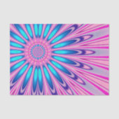 Papier Mousseline Bleu rose foncé Super (Recto)