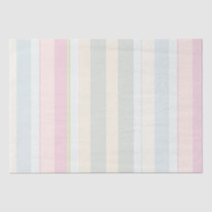 Papier Mousseline Bleu rose pastel Large bande