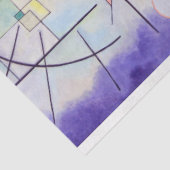 Papier Mousseline Bleu rouge jaune, Kandinsky sauvage (Détail)