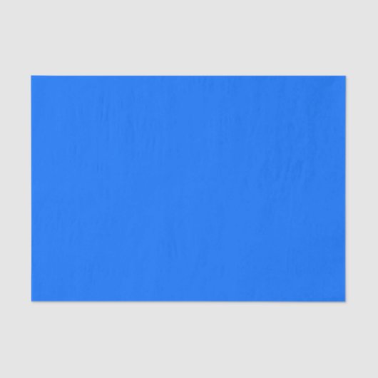 Papier Mousseline BLEU solide (Recto)