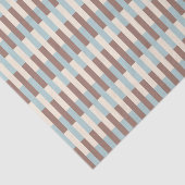 Papier Mousseline Bleu Tan Brown (Détail)