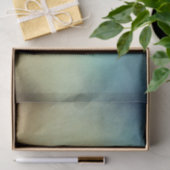 Papier Mousseline Bleu & Tan Fade Artiste (Cadeau)