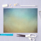 Papier Mousseline Bleu & Tan Fade Artiste (Artisanat)
