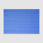 Papier Mousseline Bleu Tons géométriques (Recto)