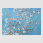 Papier Mousseline Bleu Vincent van Gogh Art Peinture<br><div class="desc">Vincent van Gogh (Néerlandais, 1853 - 1890) Almond Blossom, 1890, Huile sur toile Non encadré : 73, 3 cm x 92, 4 cm Vincent van Gogh peint cette vie morte de fleurs d'amandiers contre un ciel bleu pour son neveu nouveau-né qui a été nommé d'après lui. L'amandier est un symbole...</div>
