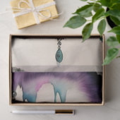 Papier Mousseline Bleu violet belle Goth Performer Découpage (Cadeau)