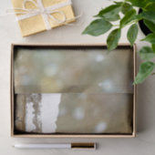 Papier Mousseline Bleuet de l'Est en neige - Photo originale (Cadeau)