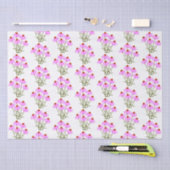Papier Mousseline Bleuets pourpres (Artisanat)