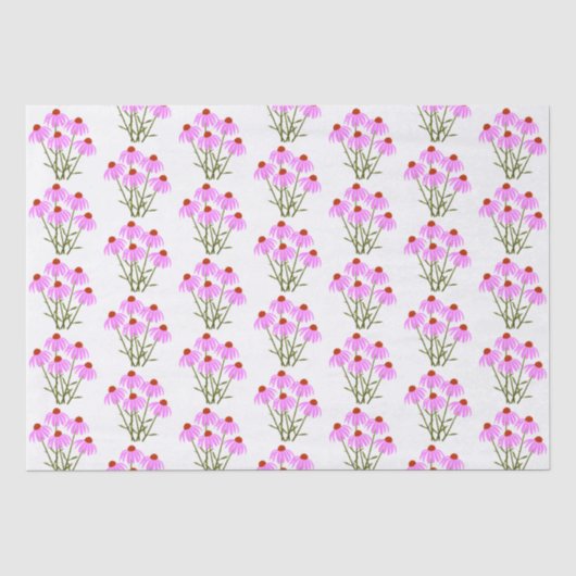 Papier Mousseline Bleuets pourpres (Recto)