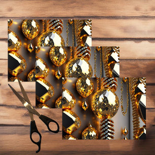 Papier Mousseline Blink ! Belle bijoux de chaos en or