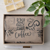 Papier Mousseline Bliss Coffee Art (Cadeau)