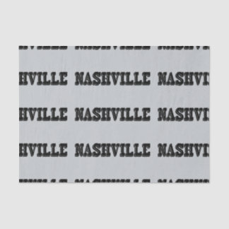 Papier Mousseline Bloc de noir de Nashville