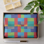 Papier Mousseline Blocs constitutifs en plastique de briques de (Cadeau)