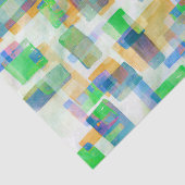 Papier Mousseline Blocs constitutifs Seafoam rose (Détail)