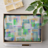 Papier Mousseline Blocs constitutifs Seafoam rose (Cadeau)