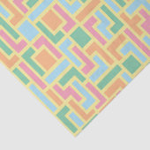 Papier Mousseline Blocs de puzzle (Détail)