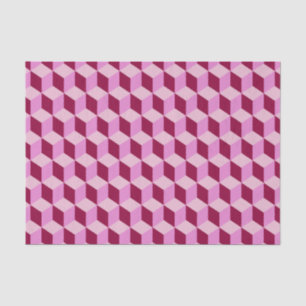 Papier Mousseline Blocs de tambours rose Fille Motif sans couture