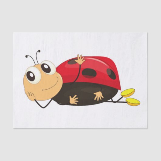 PAPIER MOUSSELINE BLOGUEUR LADYBUG "TAKIN' IT FACILE" (Recto)